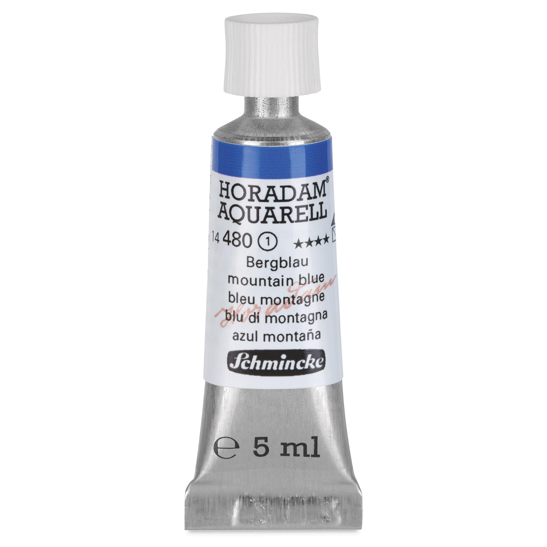 Schmincke Horadam Aquarell Artist Watercolor - Mountain Blue, 5 ml tube