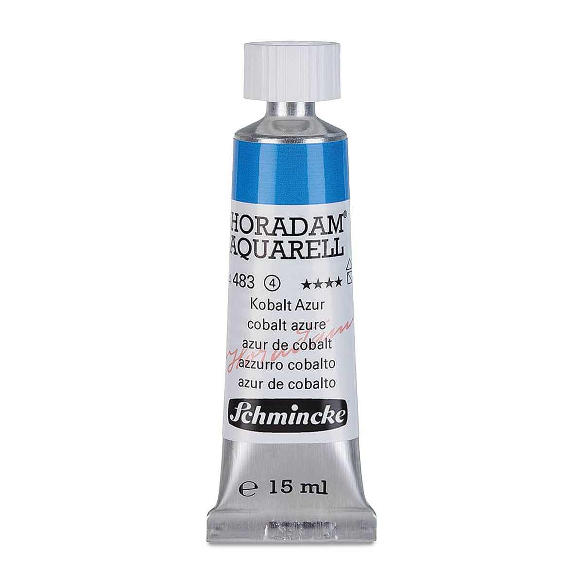 Schmincke Horadam Aquarell Artist Watercolor - Cobalt Azure, 15 ml tube