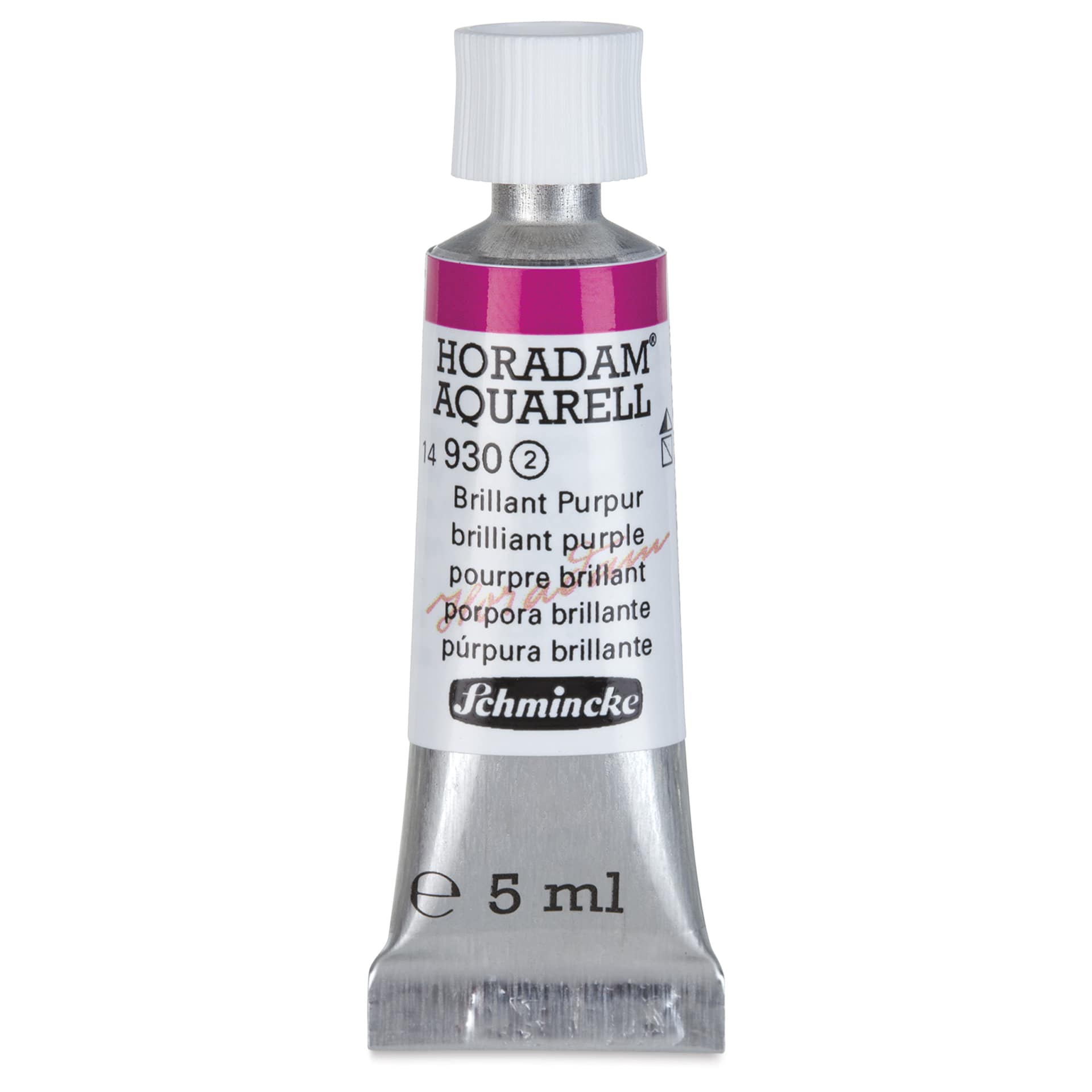 Schmincke Horadam Aquarell Artist Watercolor - Brilliant Purple, 5 ml tube