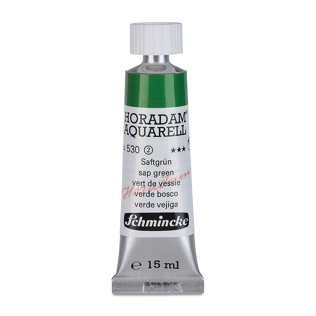 Schmincke Horadam Aquarell Watercolor - Sap Green, 15 ml tube