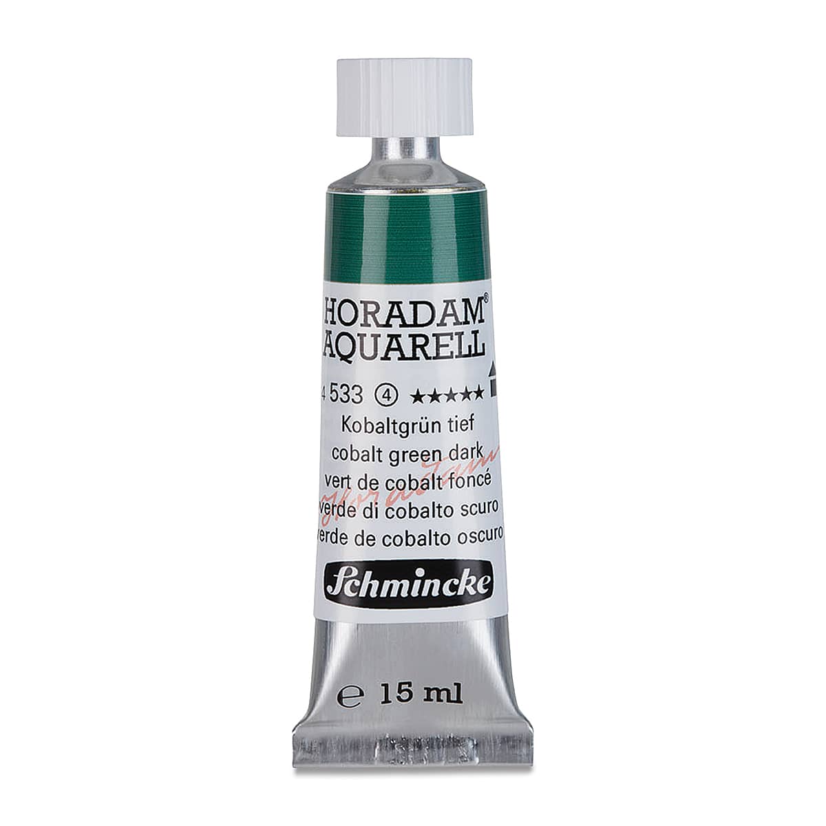 Schmincke Horadam Aquarell Artist Watercolor - Cobalt Green Dark, 15 ml tube