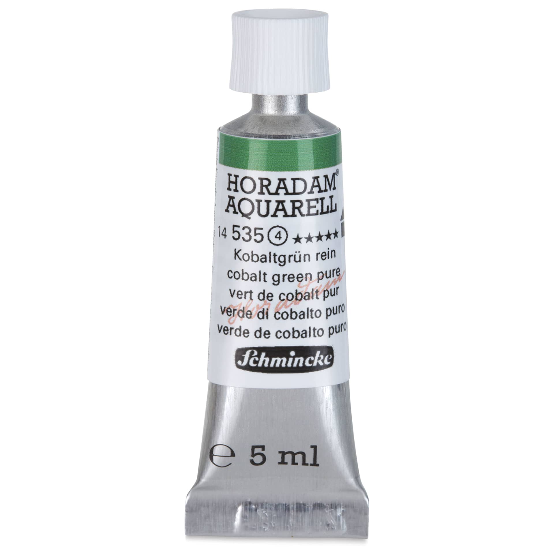 Schmincke Horadam Aquarell Artist Watercolor - Cobalt Green Pure, 5 ml tube