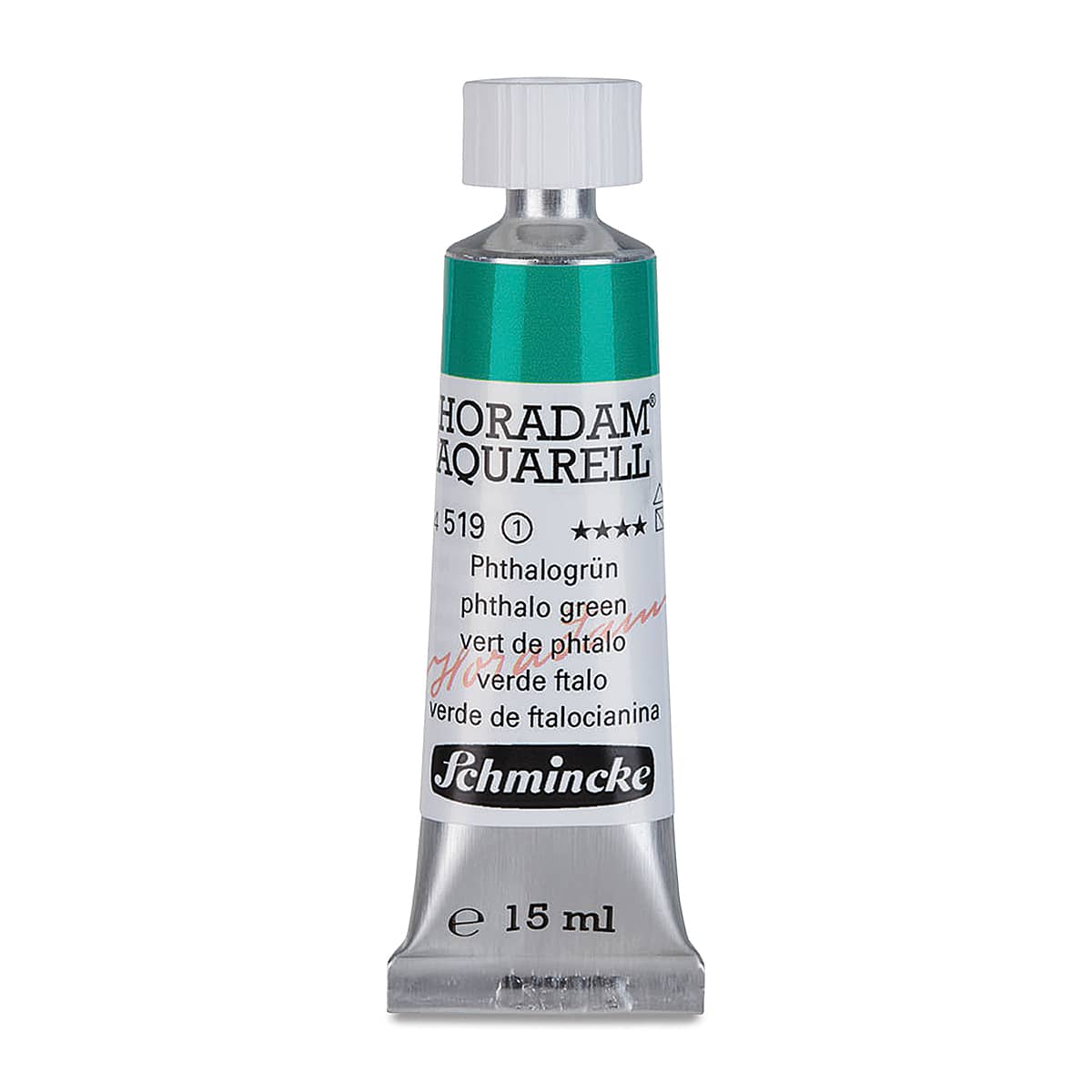Schmincke Horadam Aquarell Artist Watercolor - Phthalo Green, 15 ml tube