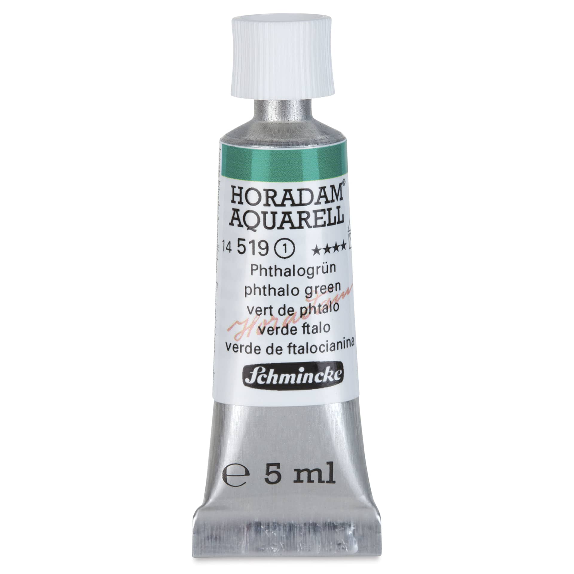 Schmincke Horadam Aquarell Artist Watercolor - Phthalo Green, 5 ml tube