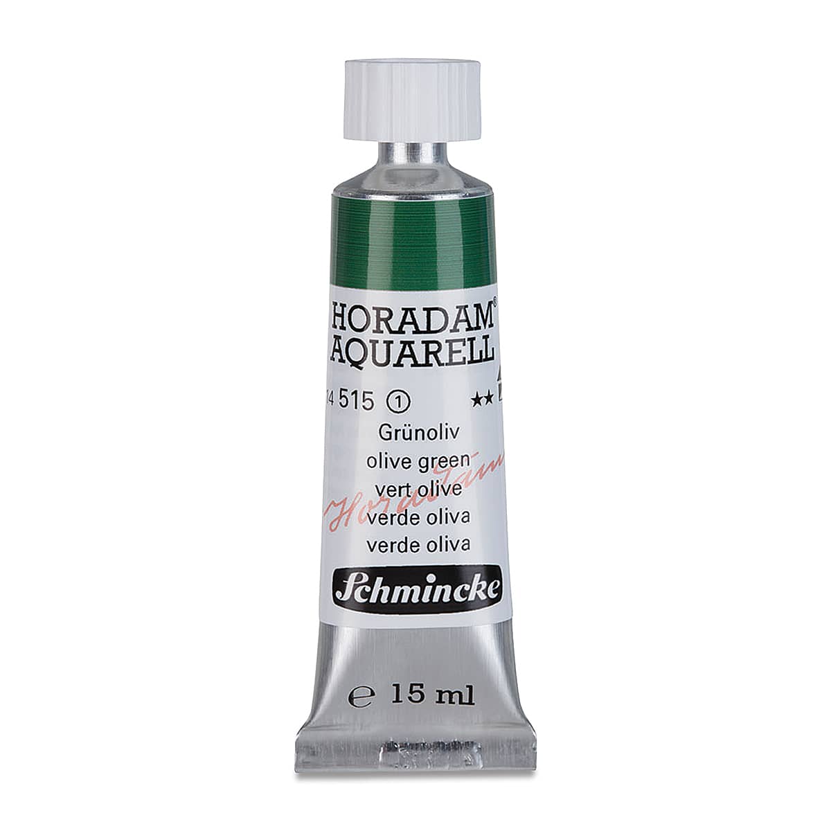 Schmincke Horadam Aquarell Watercolor - Olive Green, 15 ml tube