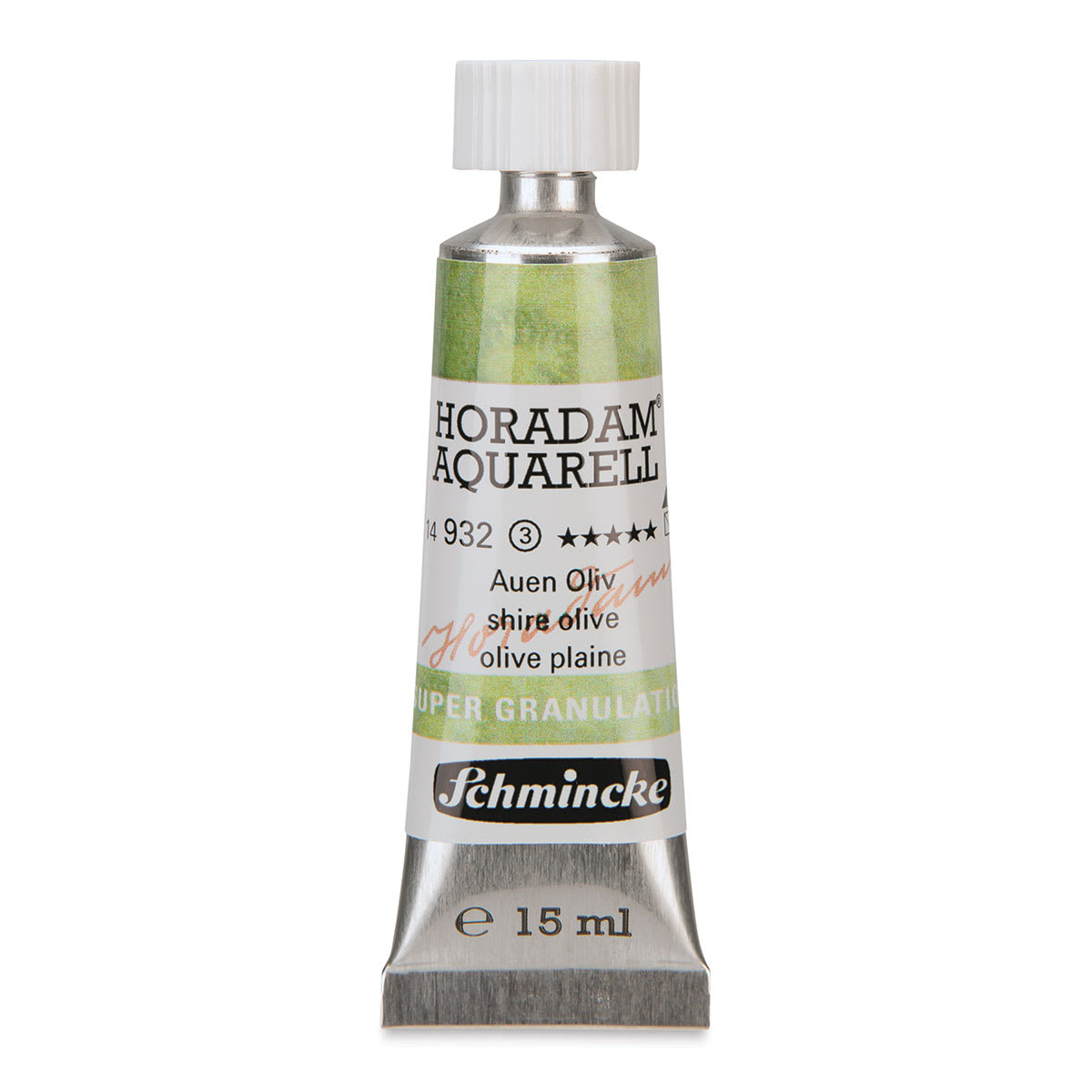 Schmincke Horadam Aquarell Artist Watercolor - Shire Olive, Supergranulation, 15 ml, Tube