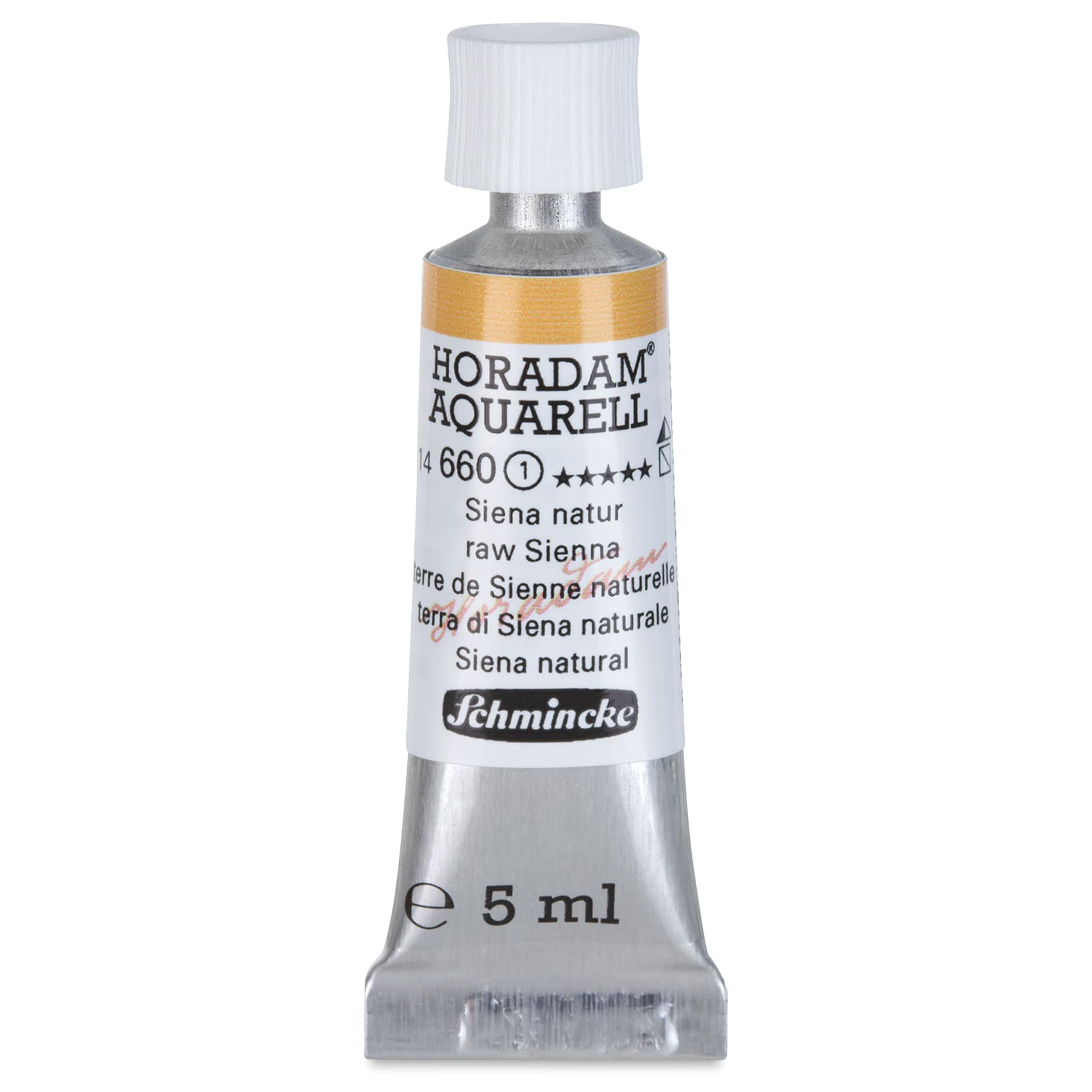 Schmincke Horadam Aquarell Artist Watercolor - Raw Sienna, 5 ml tube