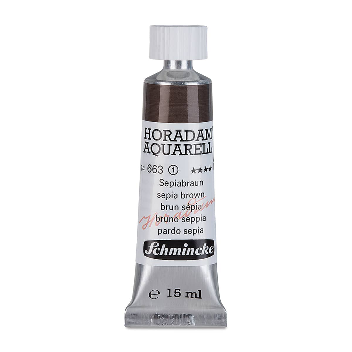 Schmincke Horadam Aquarell Watercolor - Sepia Brown, 15 ml tube