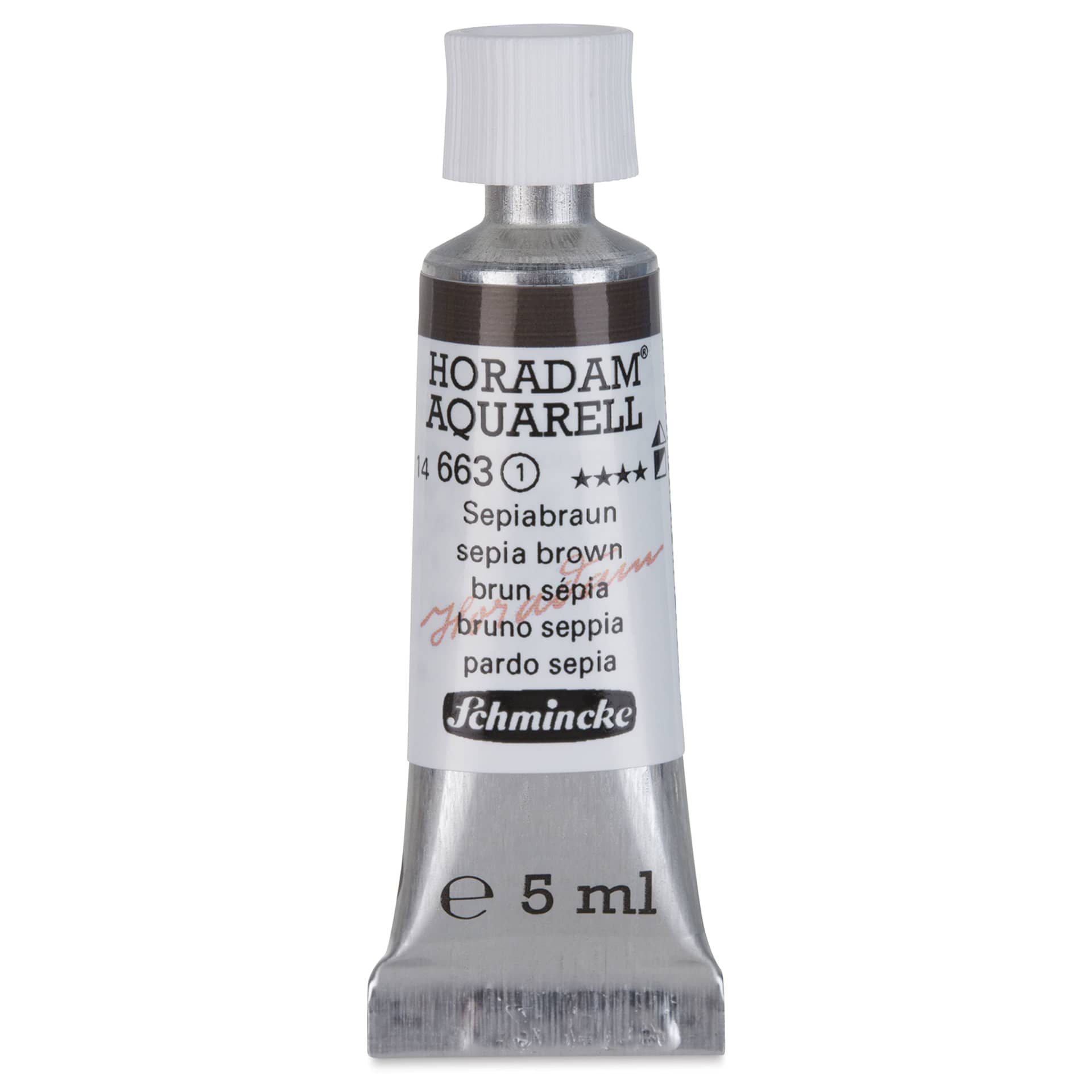 Schmincke Horadam Aquarell Artist Watercolor - Sepia Brown, 5 ml tube