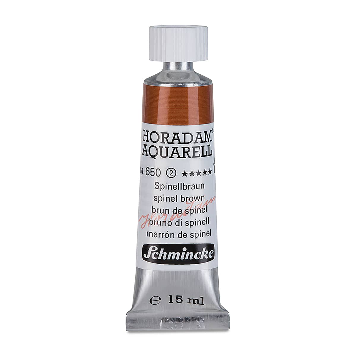 Schmincke Horadam Aquarell Watercolor - Spinel Brown, 15 ml tube
