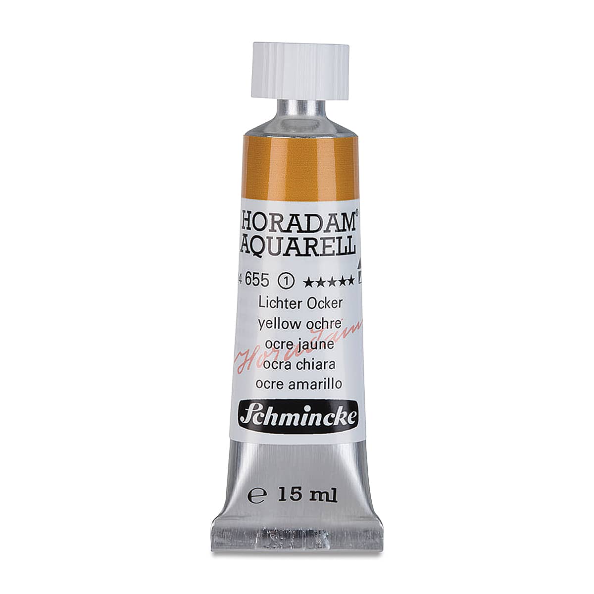 Schmincke Horadam Aquarell Watercolor - Yellow Ochre, 15 ml tube