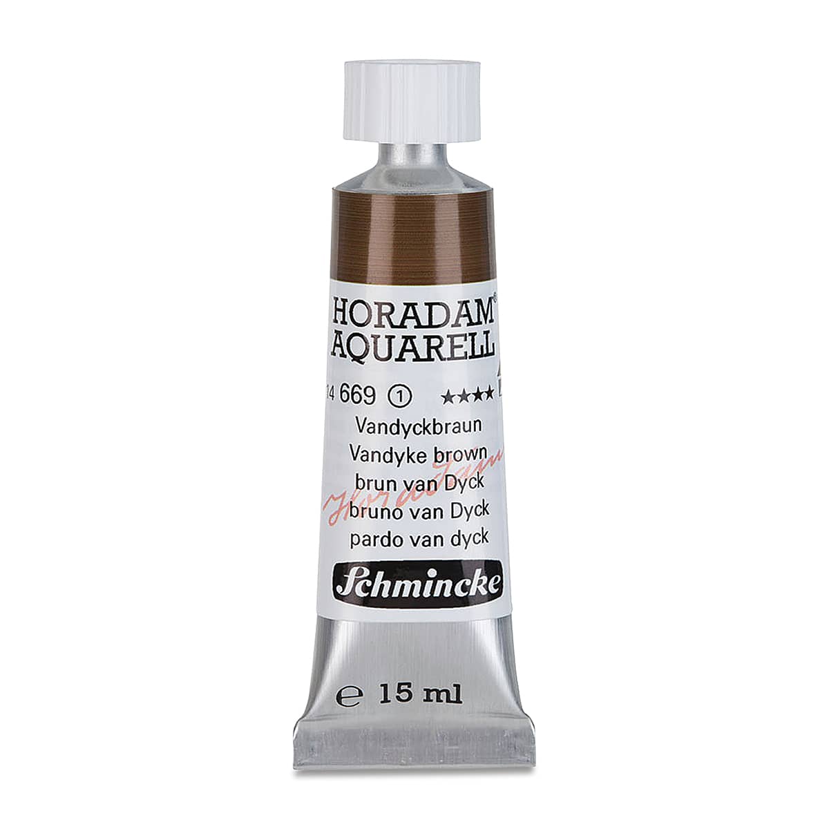 Schmincke Horadam Aquarell Watercolor - Vandyke Brown, 15 ml tube