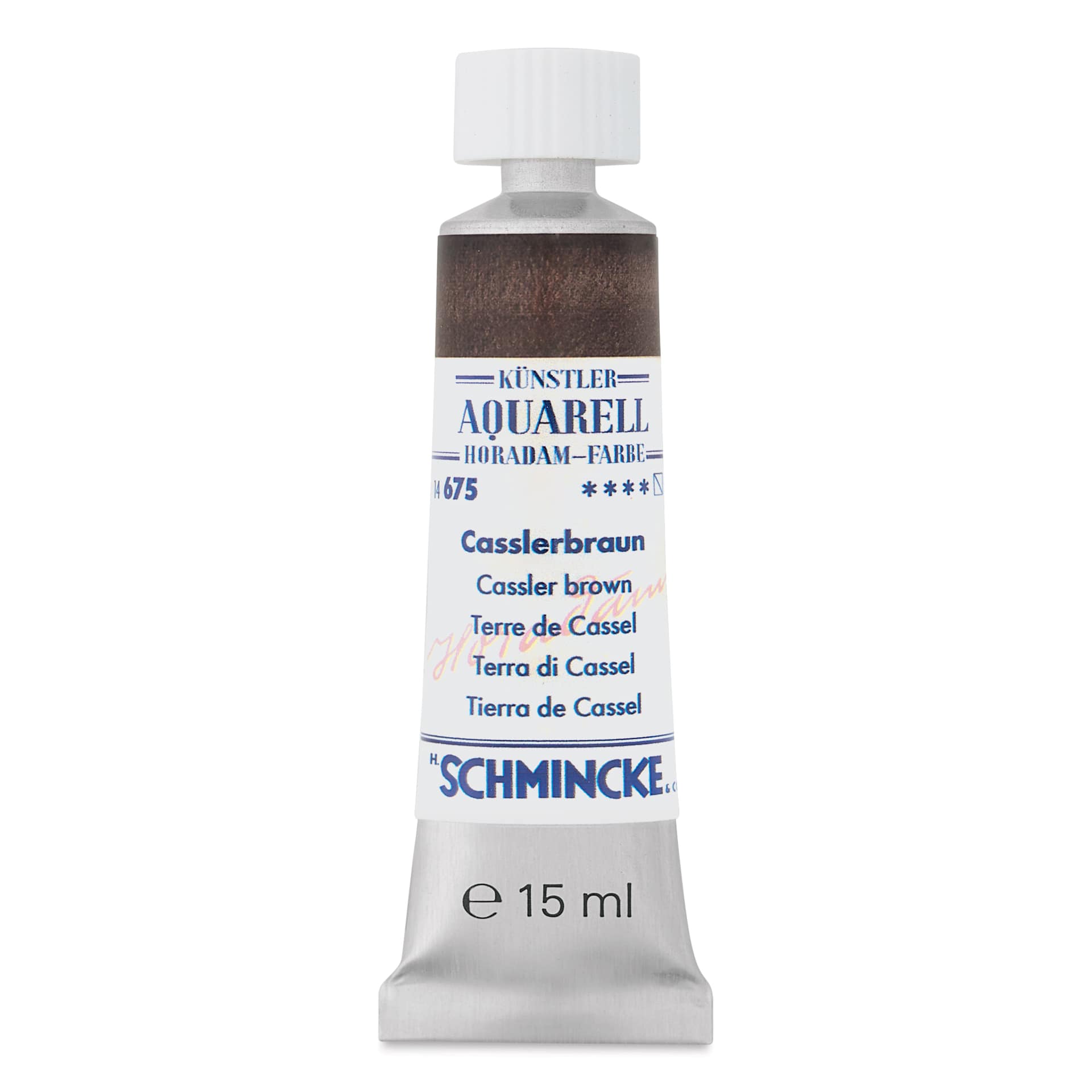 Schmincke Horadam Aquarell Artist Watercolor - Cassler Brown, 15 ml tube