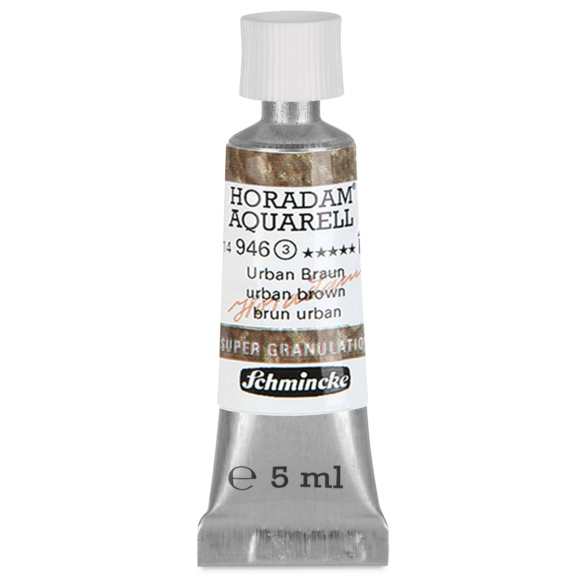Schmincke Horadam Aquarell Artist Watercolor - Urban Brown, Supergranulation, 5 ml tube