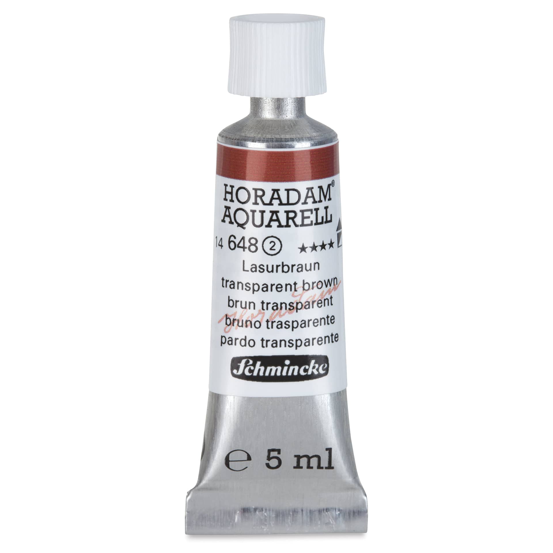 Schmincke Horadam Aquarell Artist Watercolor - Transparent Brown, 5 ml tube
