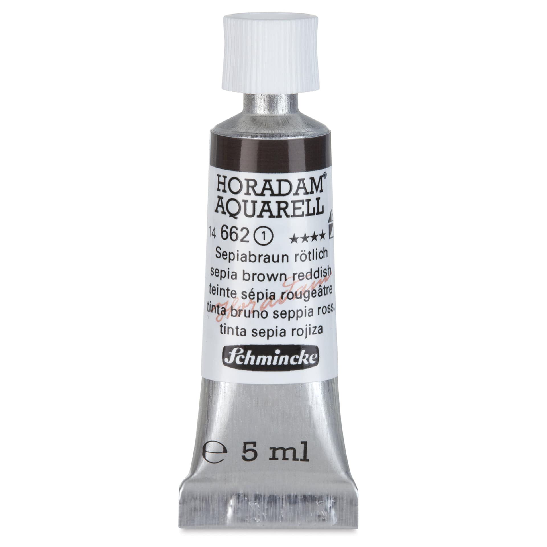 Schmincke Horadam Aquarell Artist Watercolor - Sepia Brown Reddish, 5 ml tube