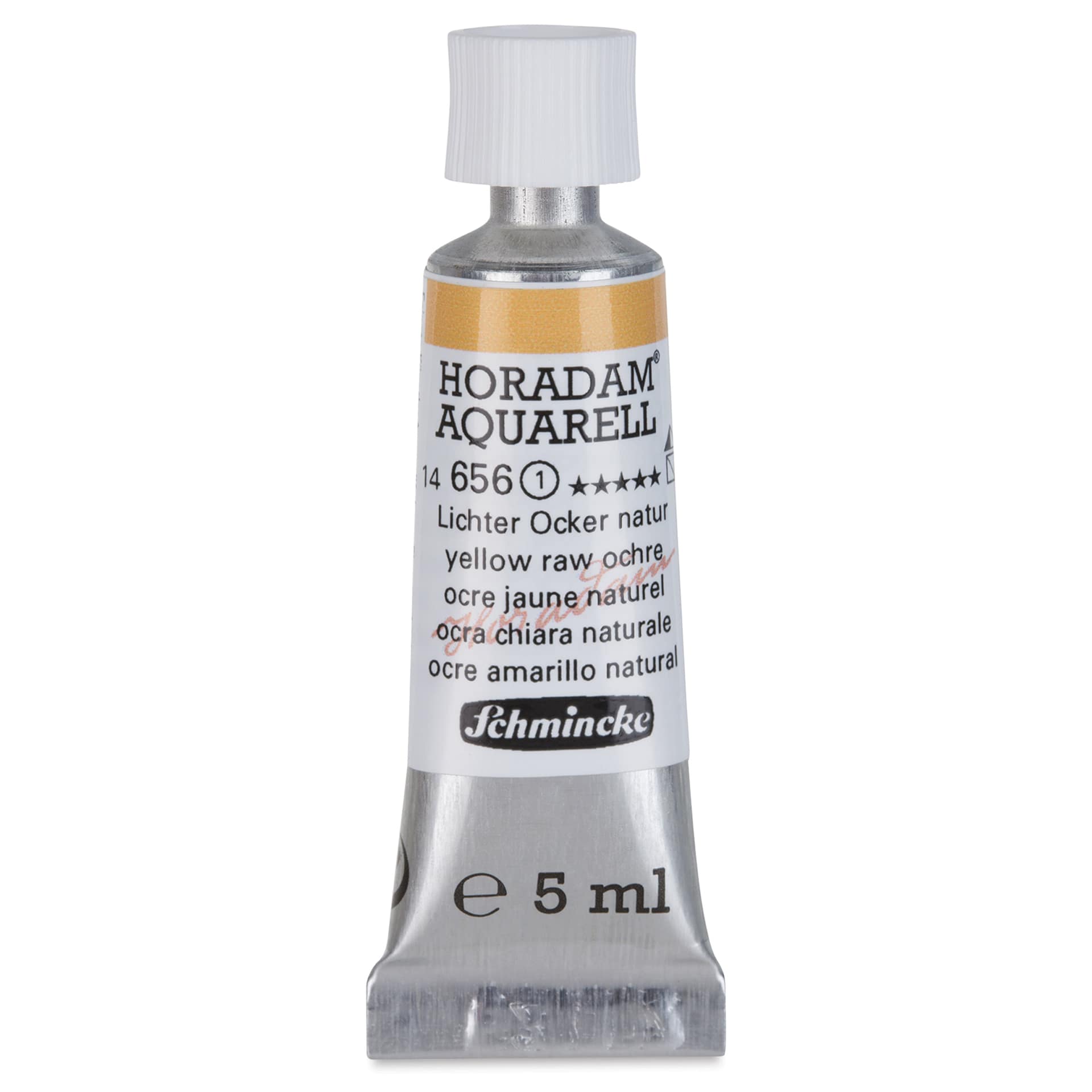 Schmincke Horadam Aquarell Artist Watercolor - Yellow Raw Ochre, 5 ml tube