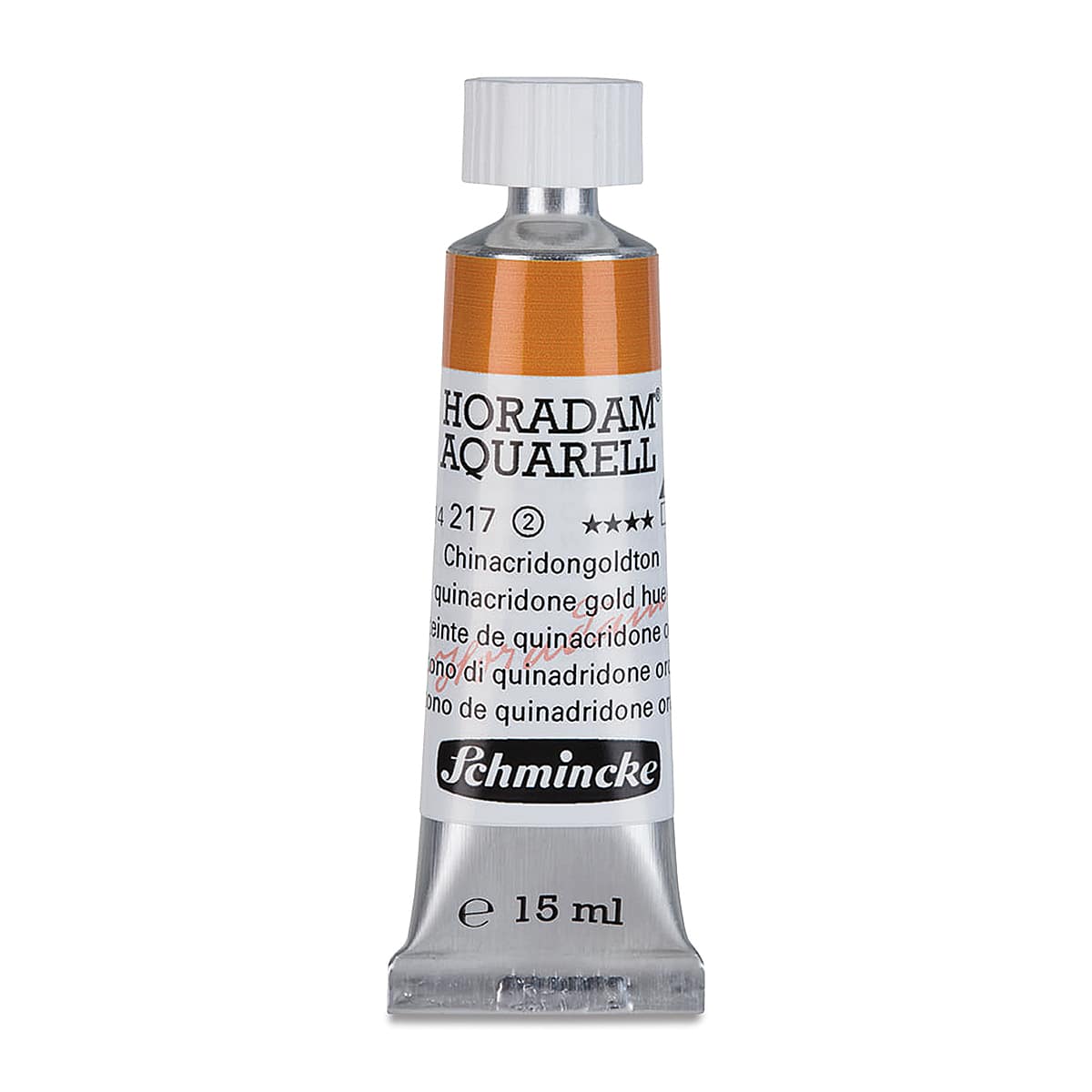 Schmincke Horadam Aquarell Watercolor - Quinacridone Gold Hue 15 ml tube