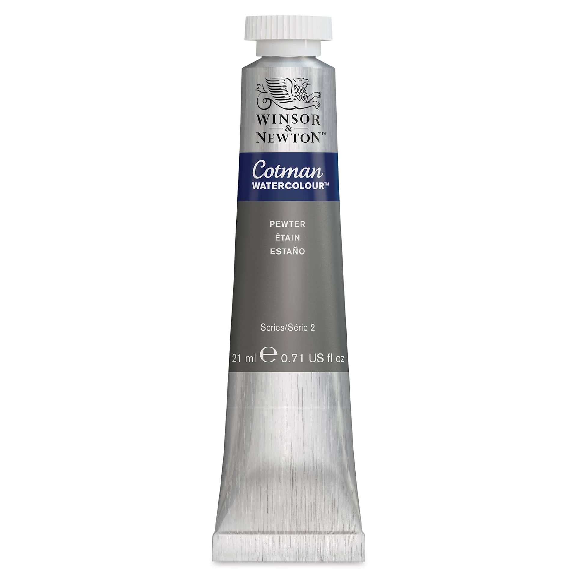 Winsor & Newton Cotman Watercolors - Pewter, 21 ml, Tube
