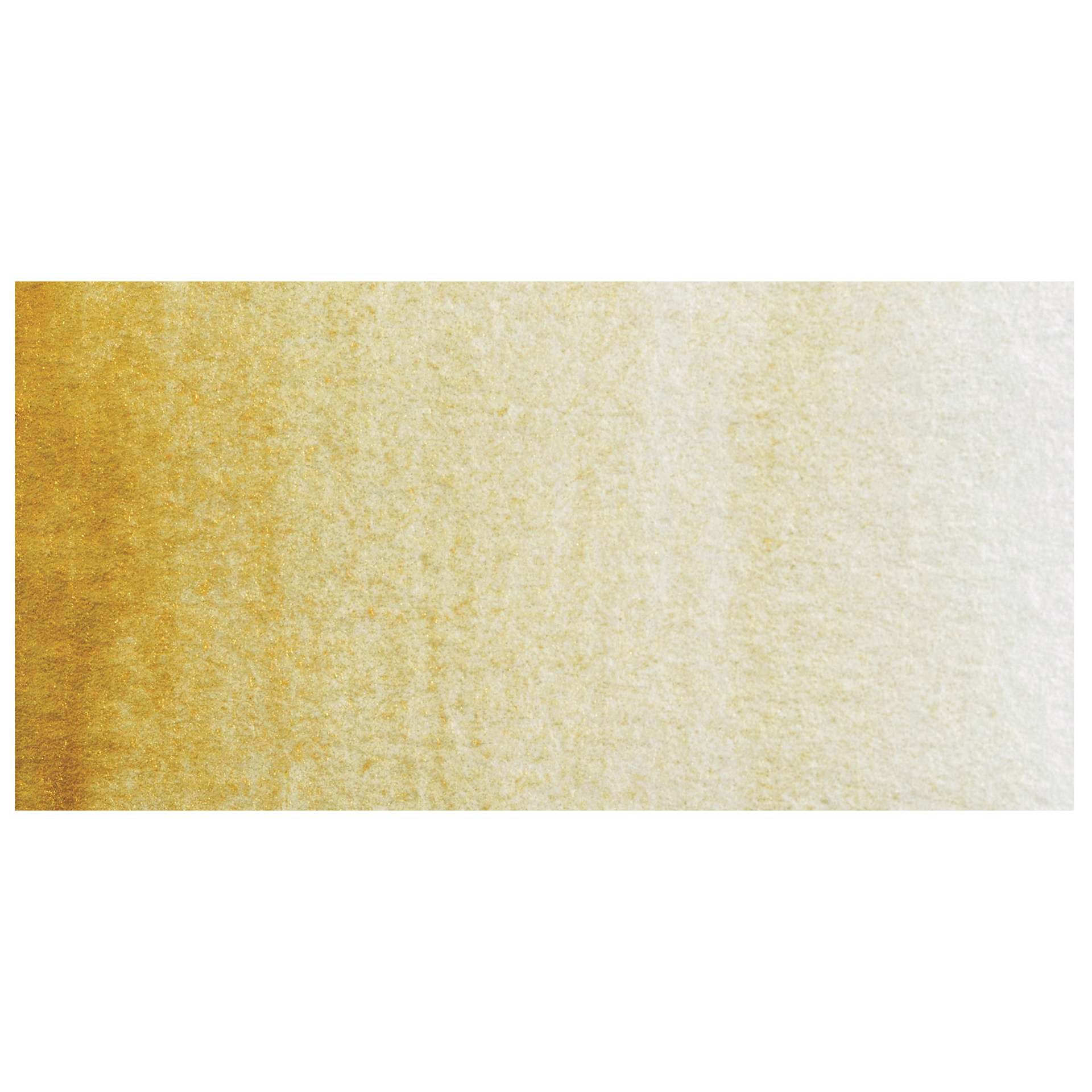 Winsor & Newton Cotman Watercolor - Yellow Gold swatch