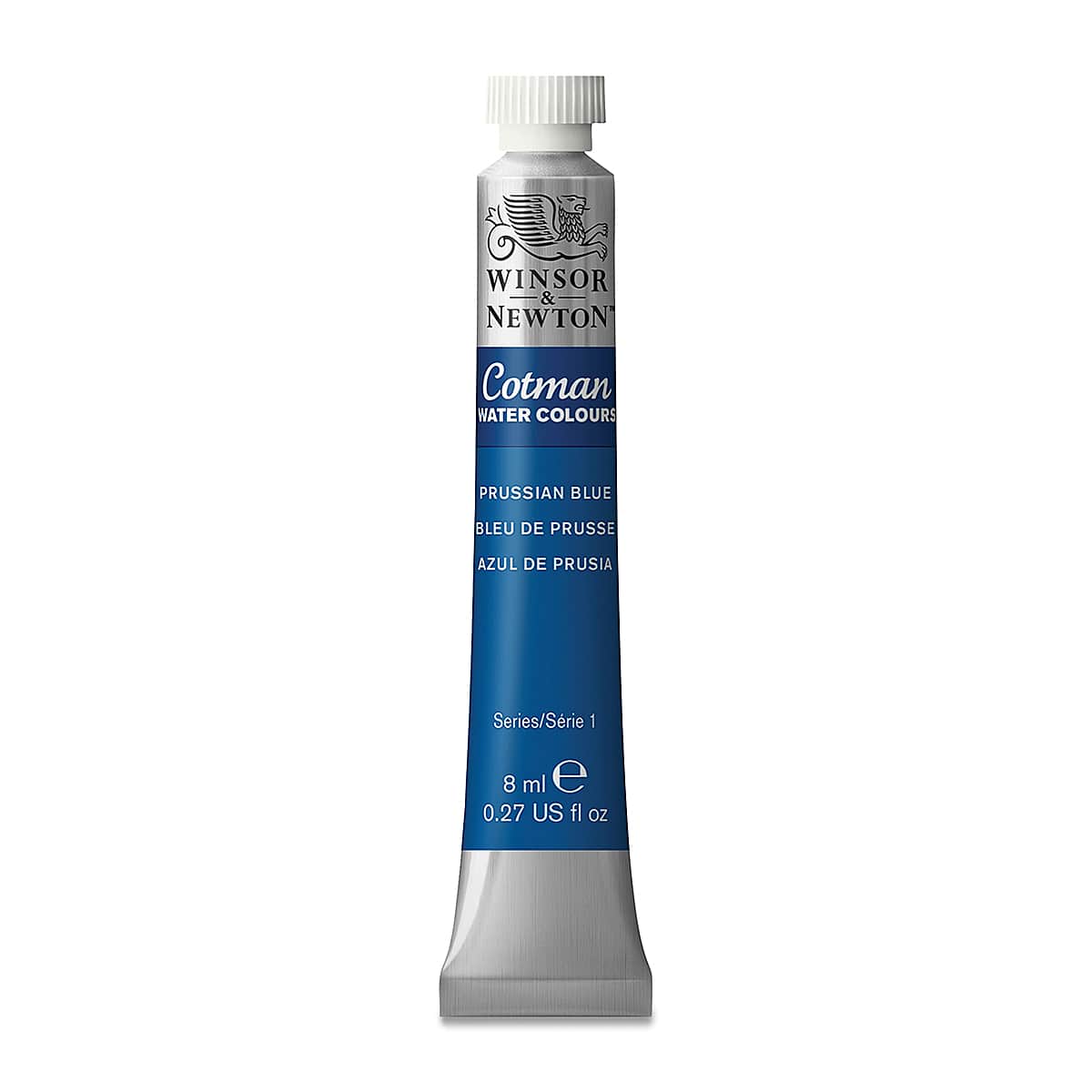 Winsor & Newton Cotman Watercolor - Prussian Blue, 8 ml tube
