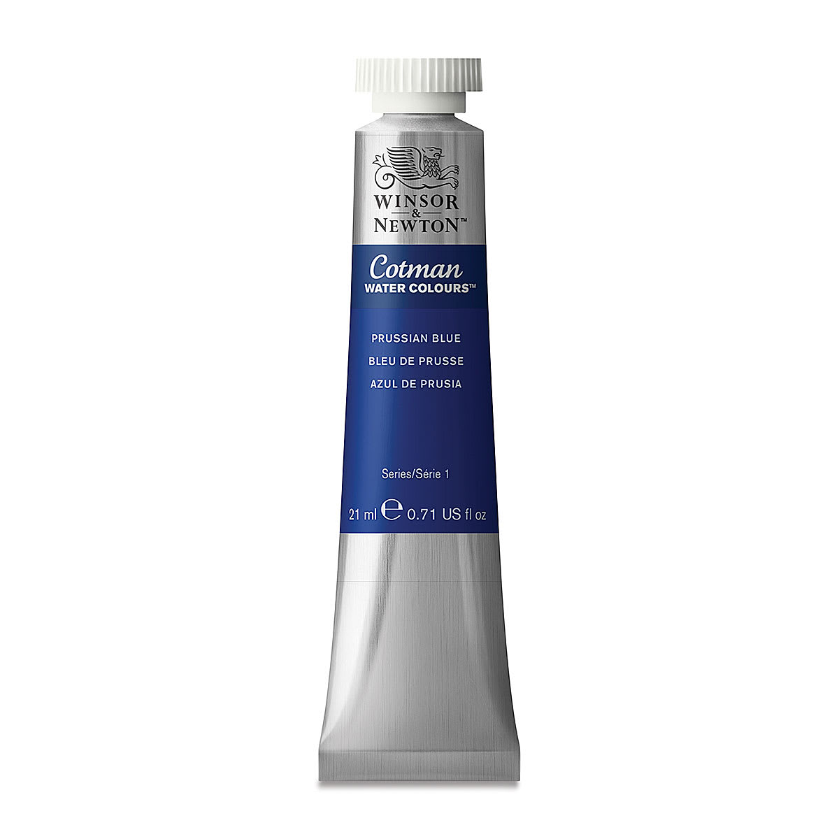 Winsor & Newton Cotman Watercolor - Prussian Blue, 21 ml tube