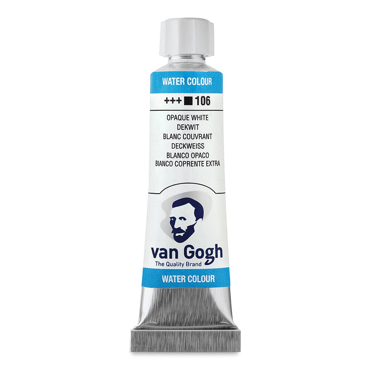 Van Gogh Watercolor - Opaque White, 10 ml tube
