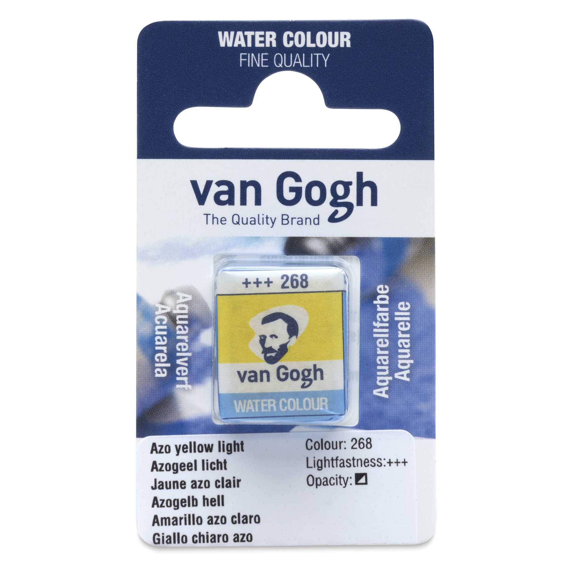Van Gogh Watercolor Half Pan - Azo Yellow Light