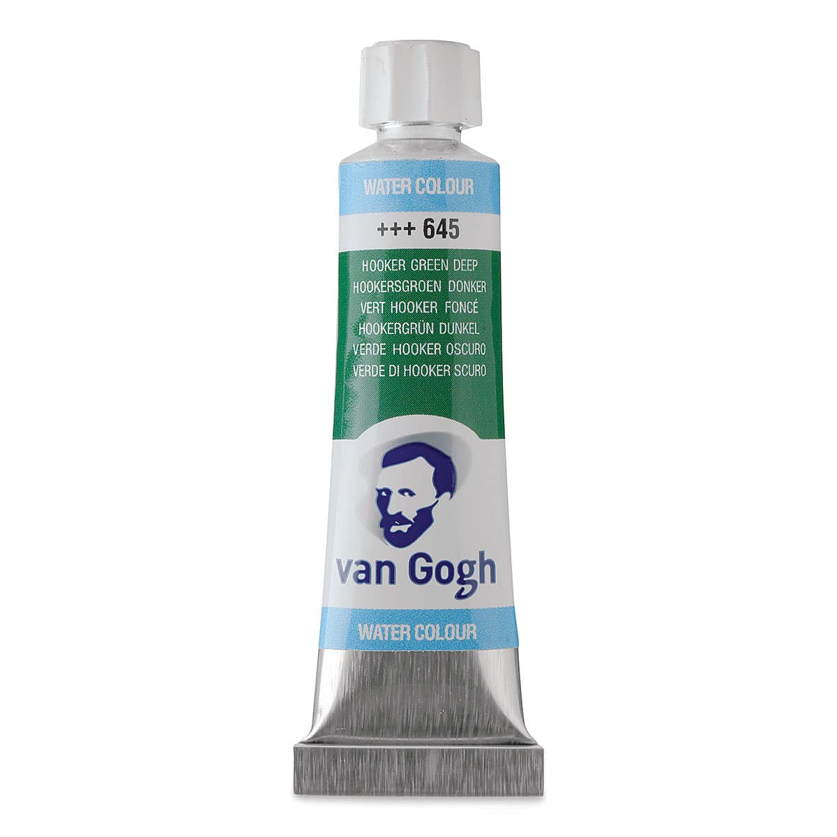 Van Gogh Watercolors - Hooker Green Deep, 10 ml tube