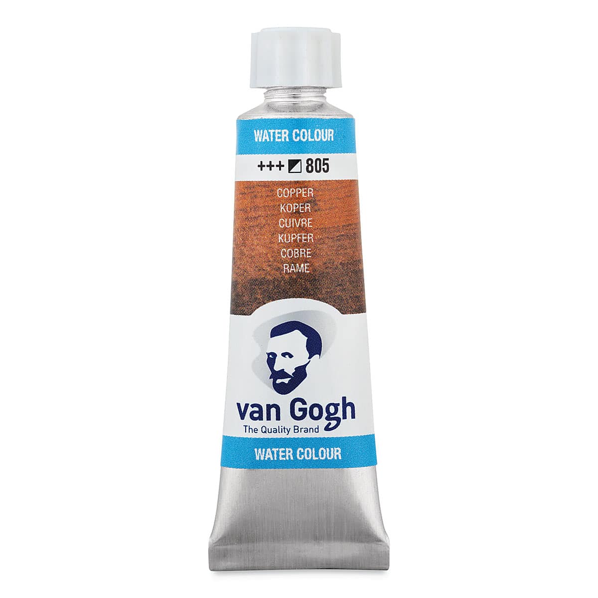 Van Gogh Watercolor - Metallic Copper, 10 ml tube