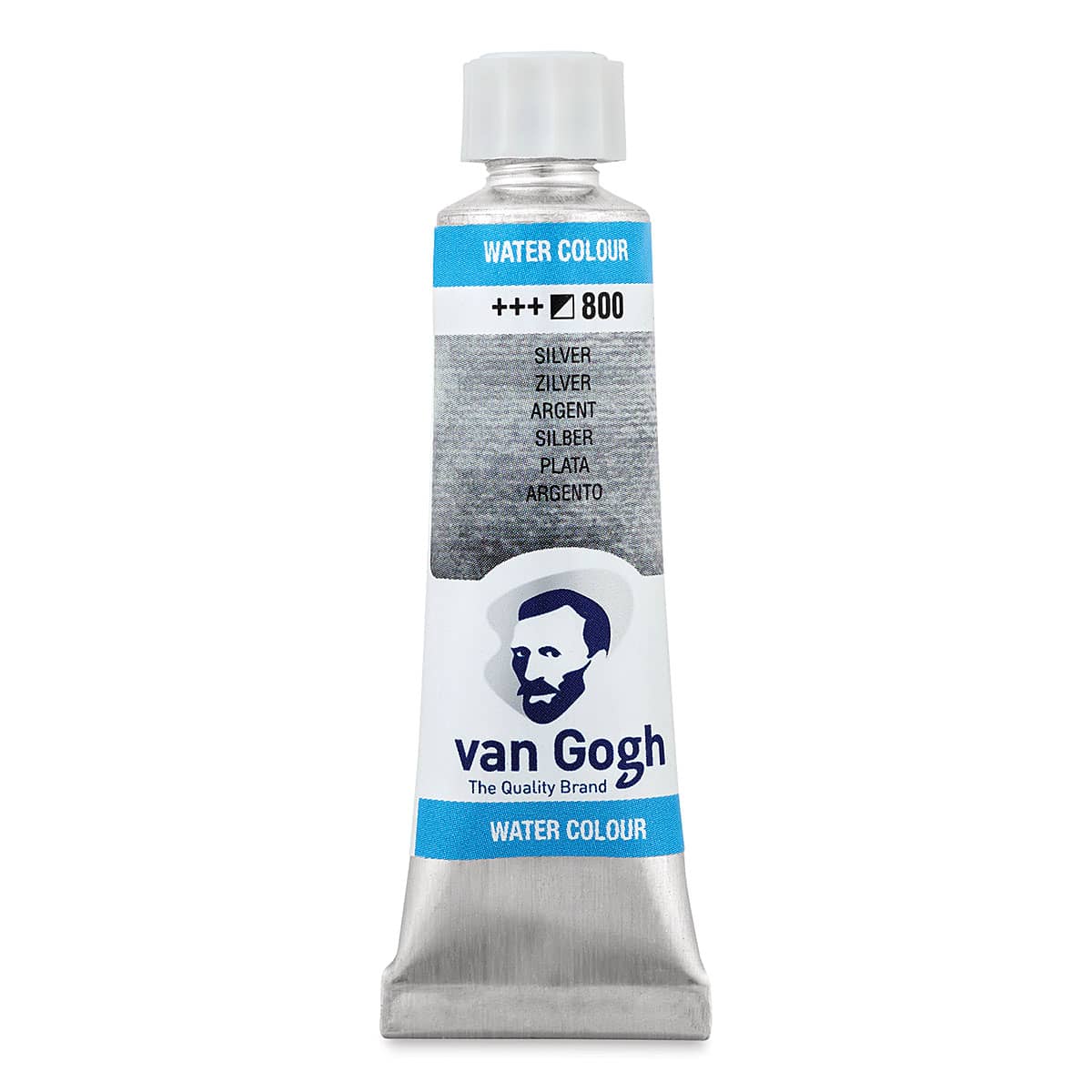 Van Gogh Watercolor - Metallic Silver, 10 ml tube