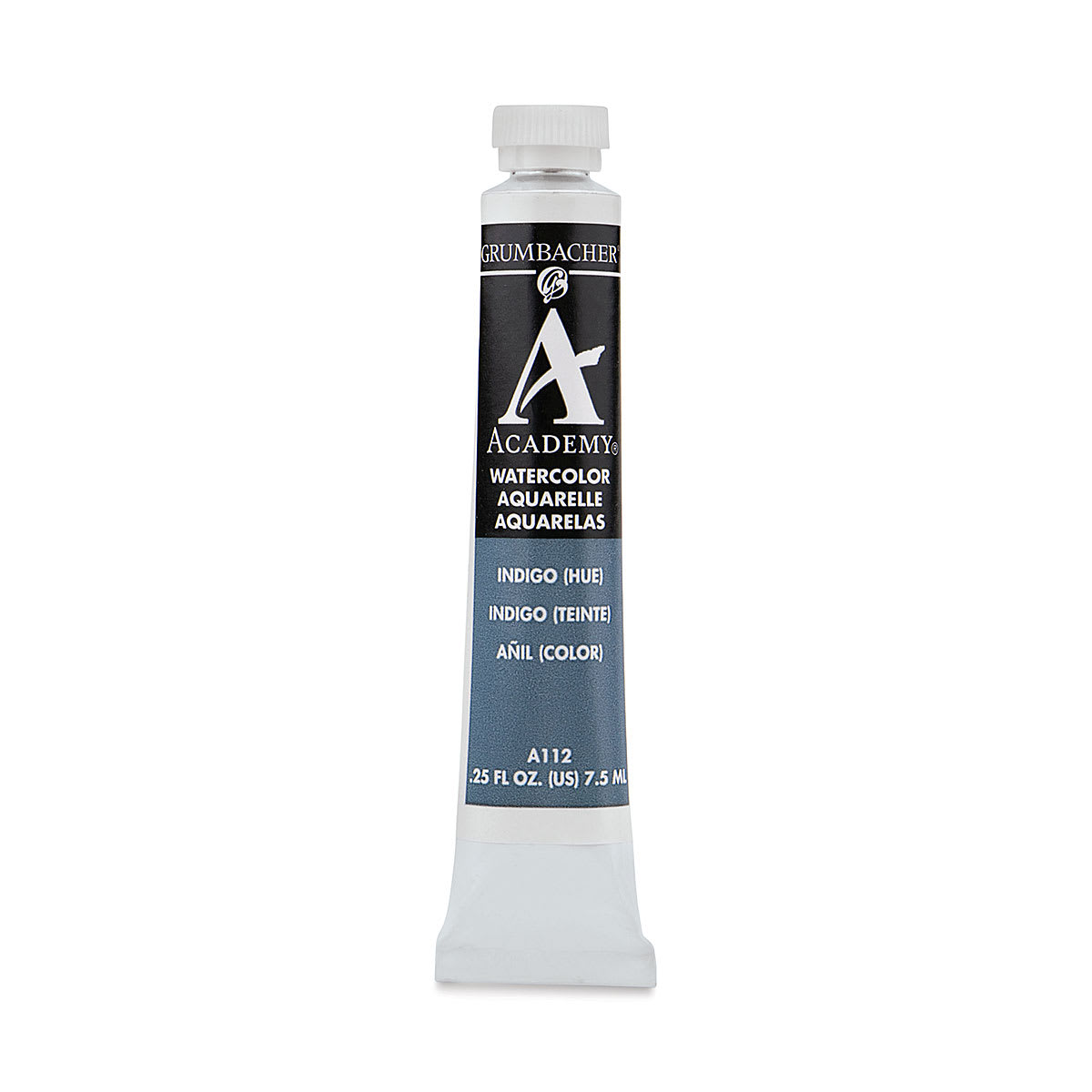 Grumbacher Academy Watercolor - Indigo Hue, 7.5 ml tube Grumbacher Academy Watercolor - Indigo Hue, 7.5 ml tube
