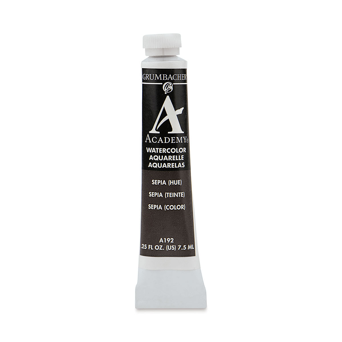 Grumbacher Academy Watercolor - Sepia Hue, 7.5 ml tube