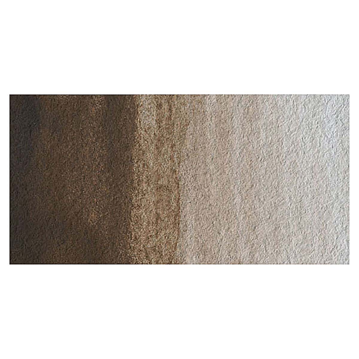 Grumbacher Academy Watercolor - Burnt Umber swatch