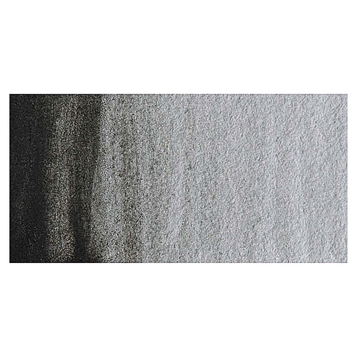 Grumbacher Academy Watercolor - Ivory Black swatch