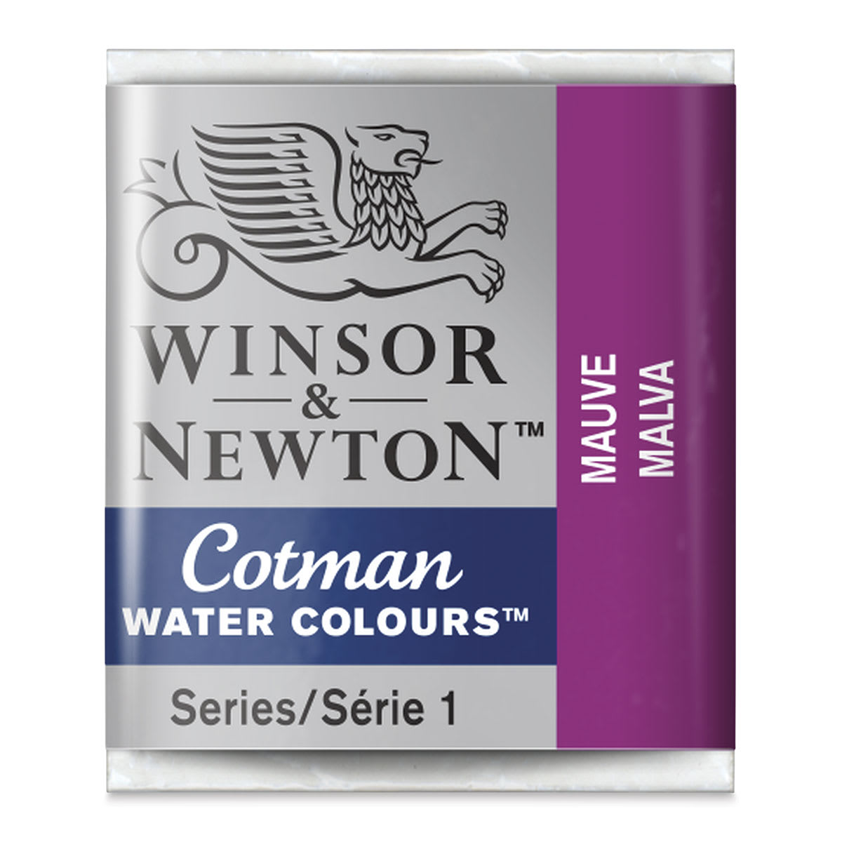 Winsor & Newton Cotman Watercolor Half Pan - Mauve