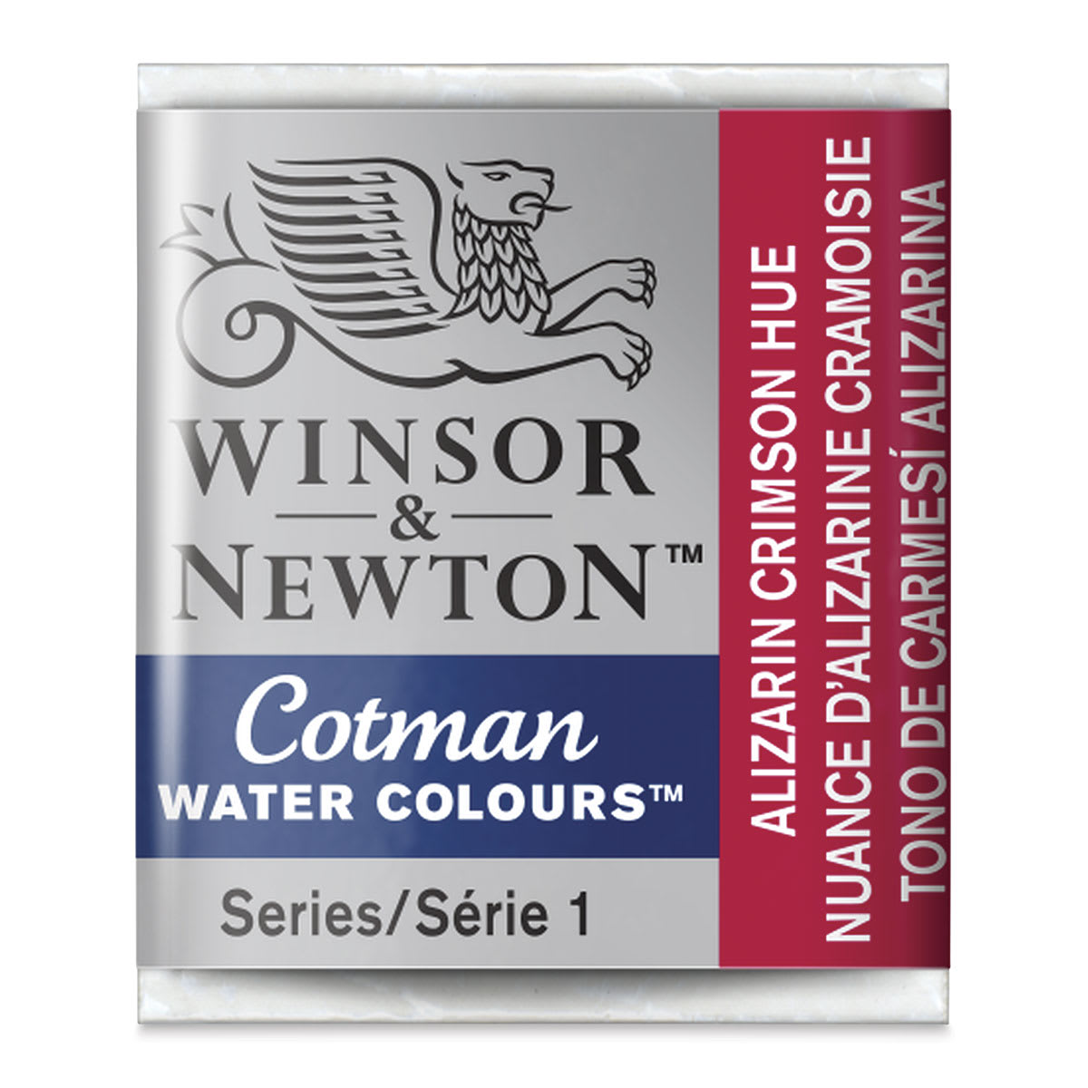 Winsor & Newton Cotman Watercolor Half Pan - Alizarin Crimson Hue