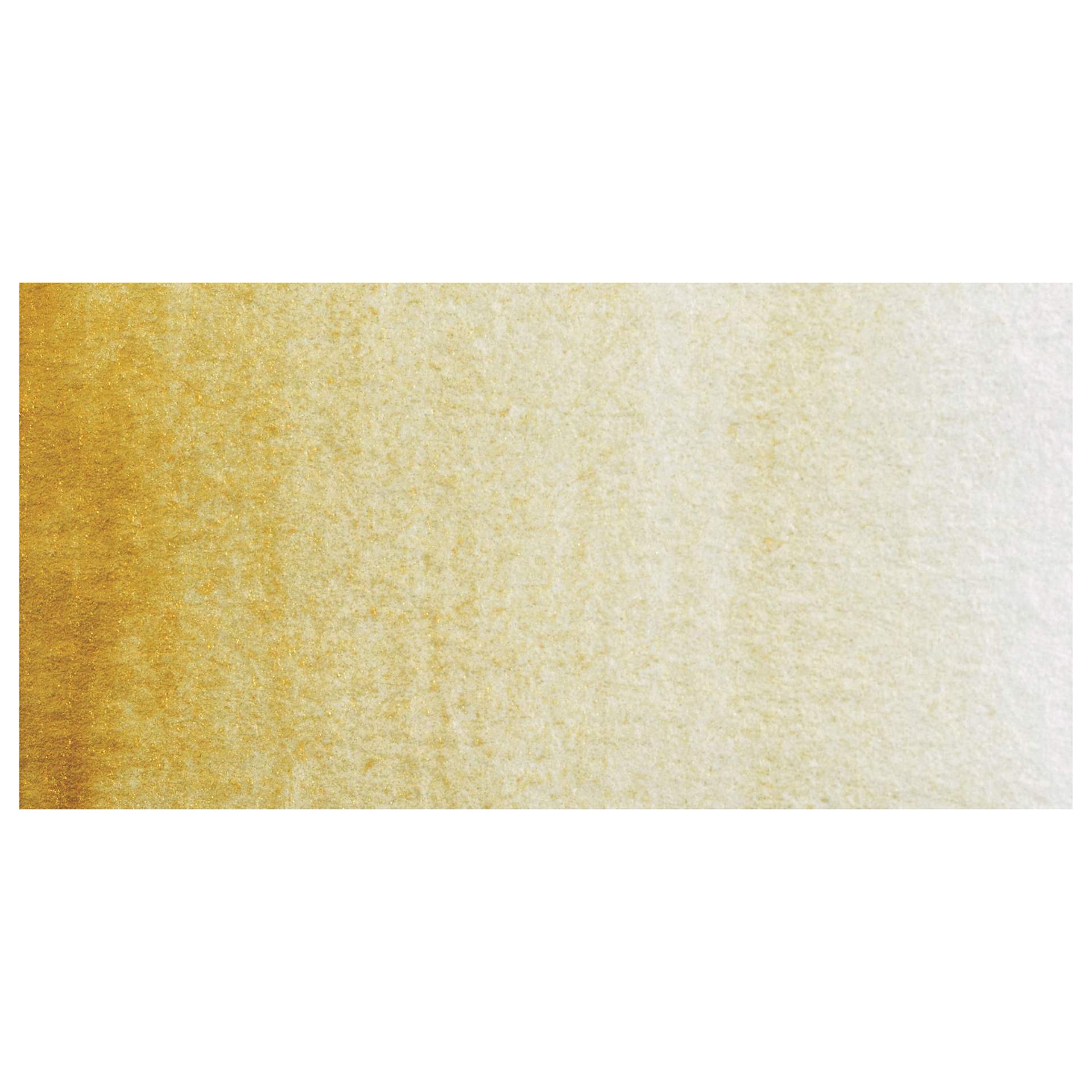 Winsor & Newton Cotman Watercolor Half Pan - Yellow Gold swatch