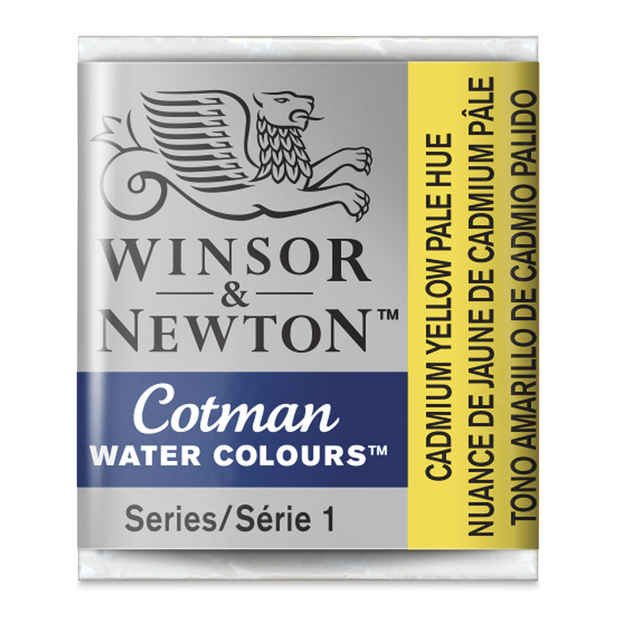 Winsor & Newton Cotman Watercolor Half Pan - Cadmium Yellow Pale Hue