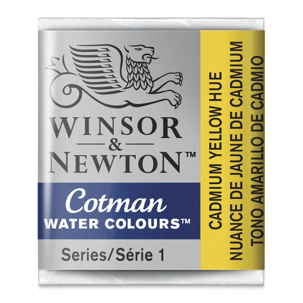 Winsor & Newton Cotman Watercolor Half Pan - Cadmium Yellow Hue