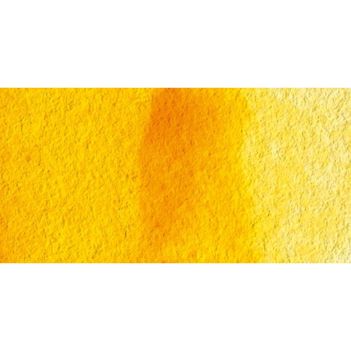 Winsor & Newton Cotman Watercolor Half Pan - Gamboge Hue swatch