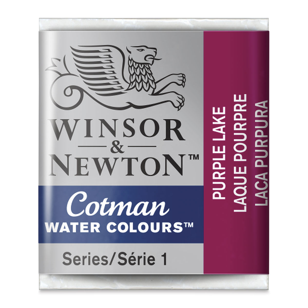 Winsor & Newton Cotman Watercolor Half Pan - Purple Lake
