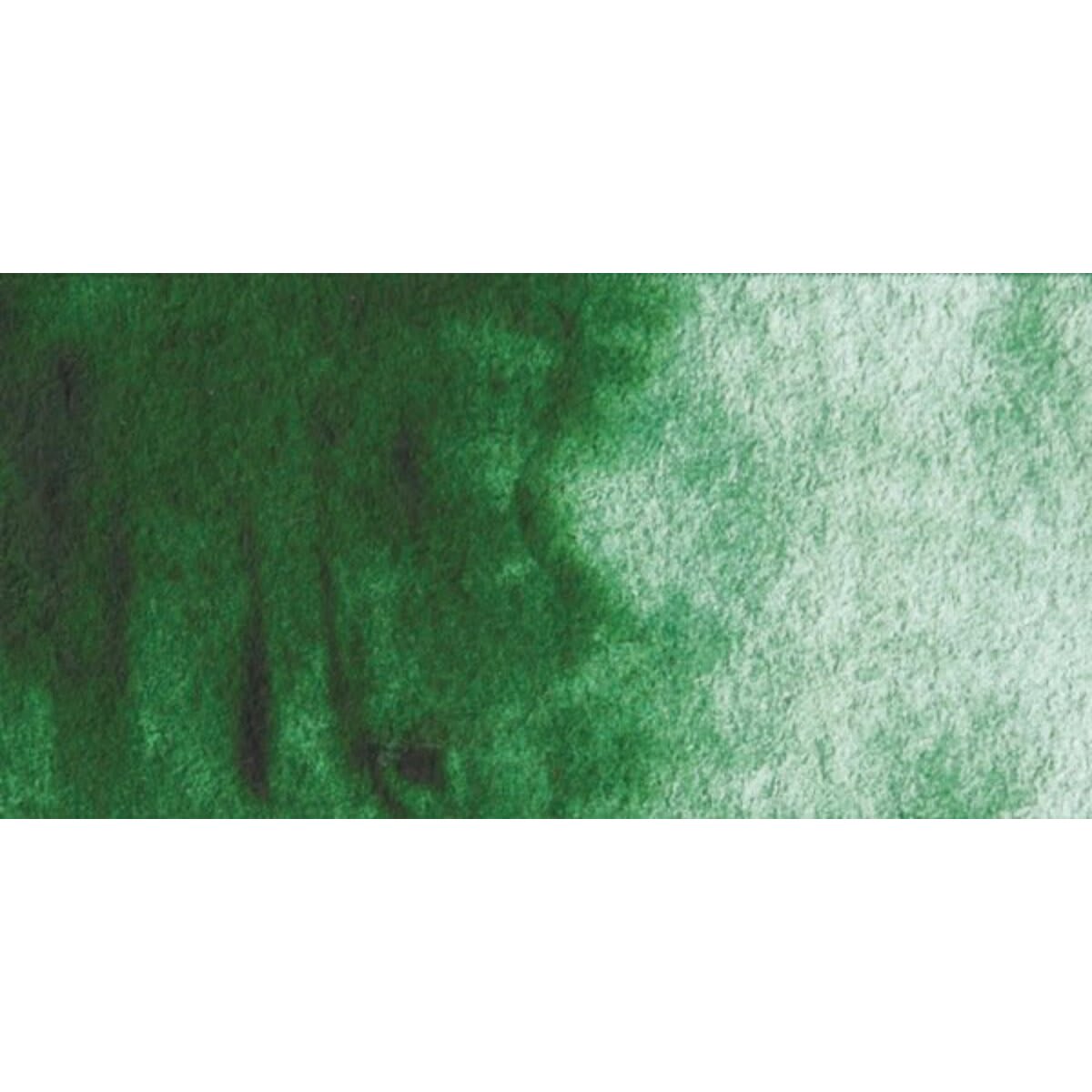 Winsor & Newton Cotman Watercolor Half Pan - Hookers Green Dark swatch