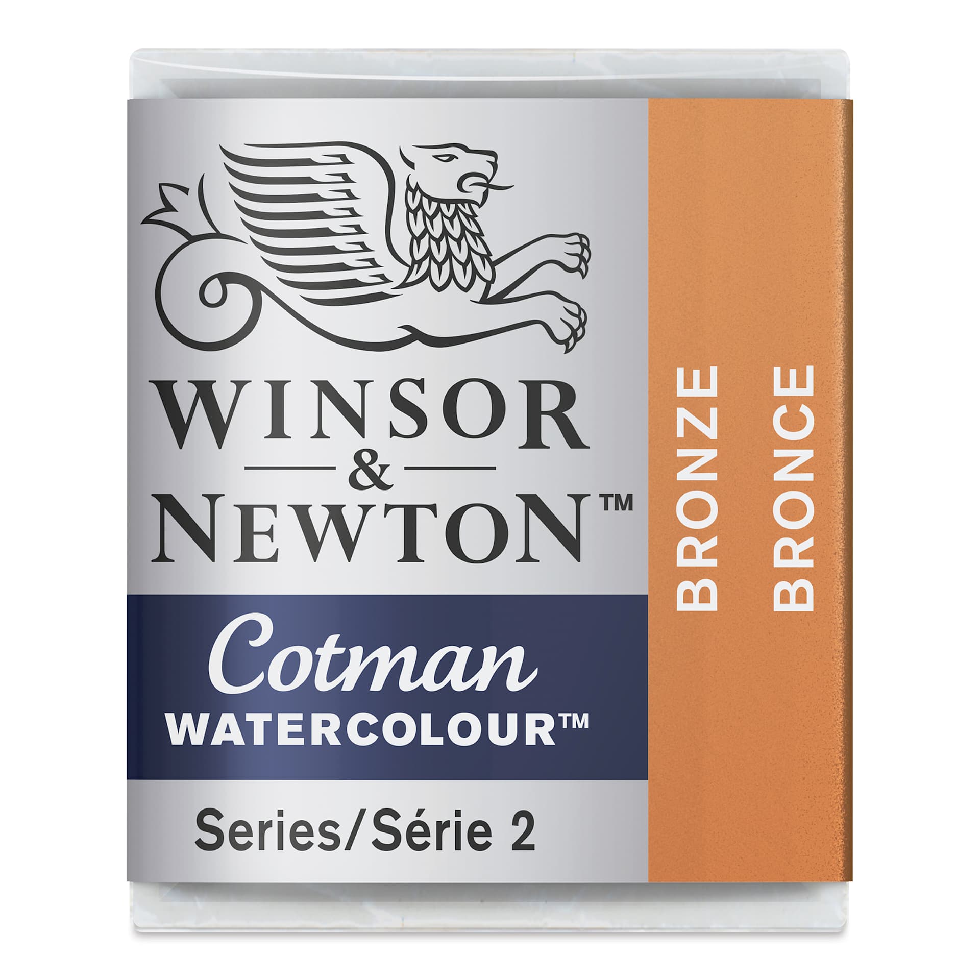 Winsor & Newton Cotman Watercolor - Bronze, Half Pan
