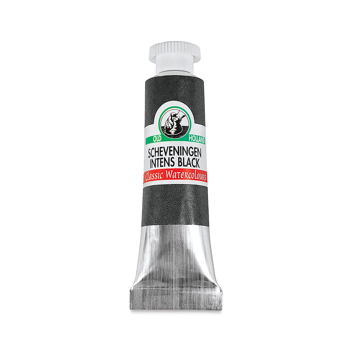 Old Holland Classic Artist Watercolor - Scheveningen Intense Black, 6 ml tube