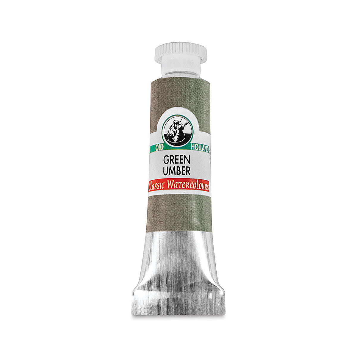 Old Holland Classic Artist Watercolor - Green Umber, 6 ml tube