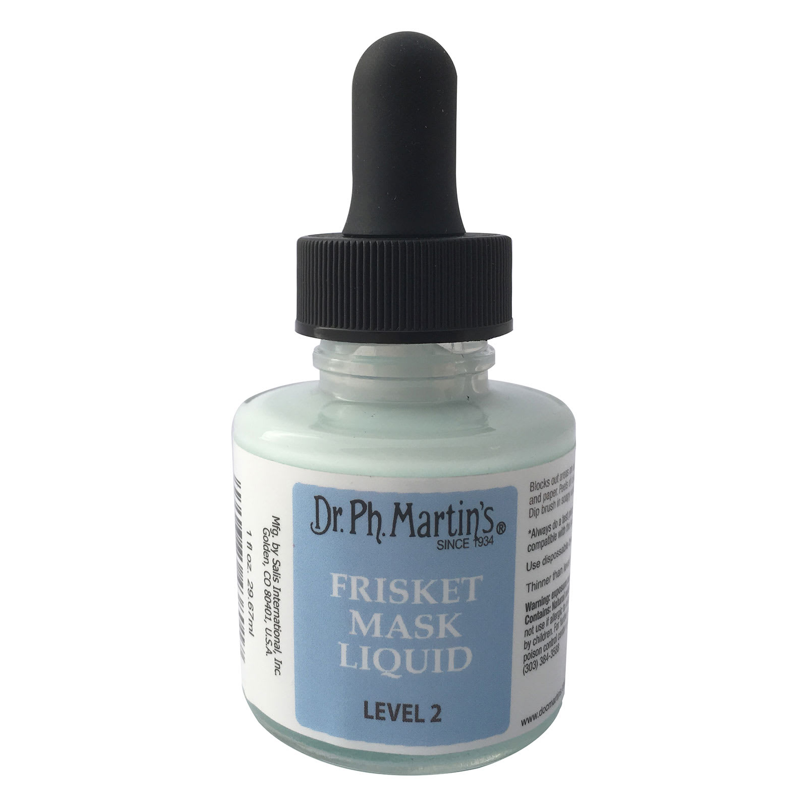 Dr. Ph. Martin"s Frisket Mask Liquid - Level 2, 1 oz bottle
