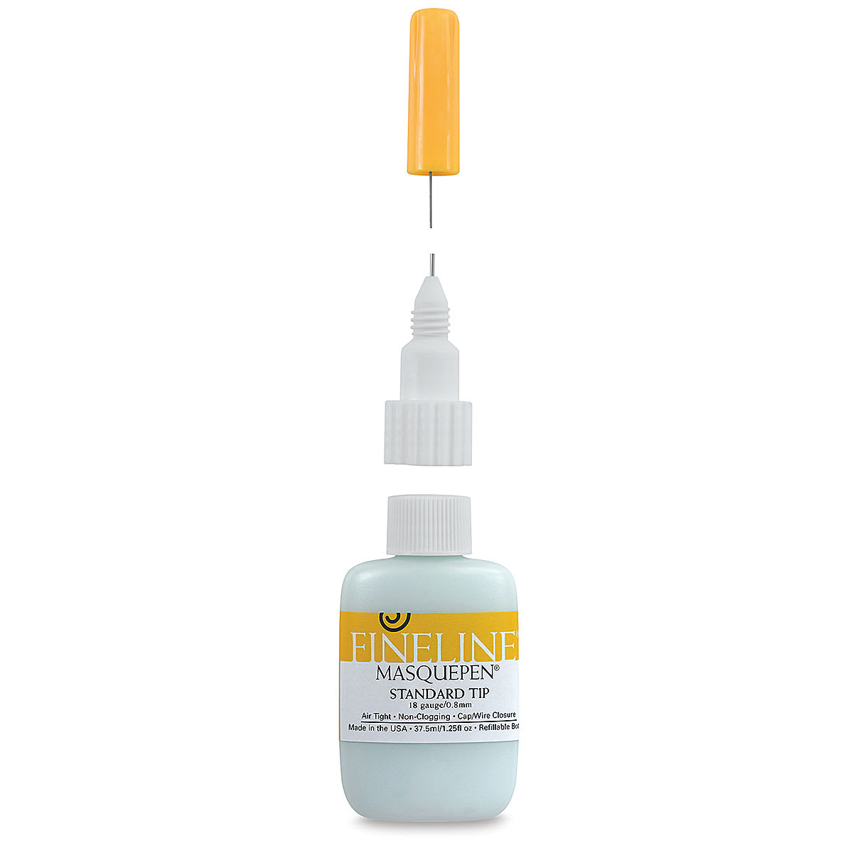 Fineline Masquepen Masking Fluid - Standard Tip, 18 Gauge