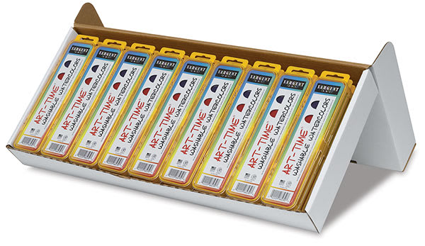 Washable Watercolors, Set of 36 w/ Brush