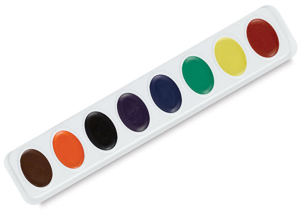 Refill, Set of 8 Primary and Secondary Colors
